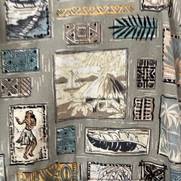 Cooke Street Honolulu Hawaiian Aloha button down shirt size Large - Picture 4 of 11